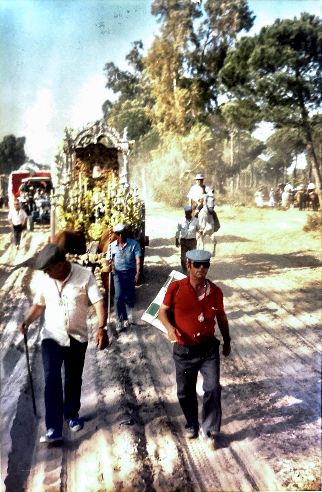 La Hermandad en el camino, fotografía antigua
